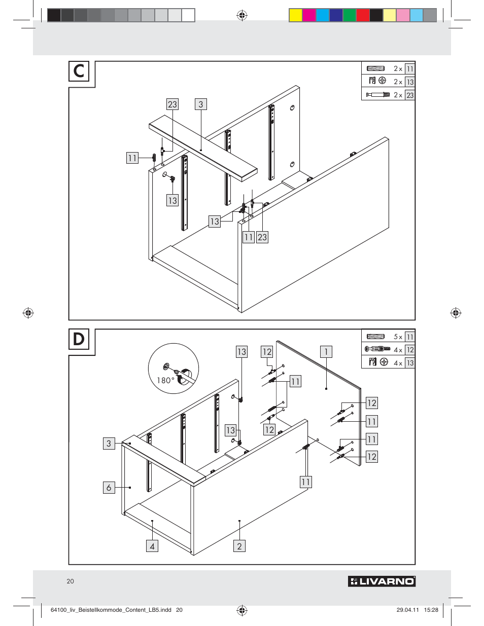 Livarno Z30846 User Manual | Page 18 / 21