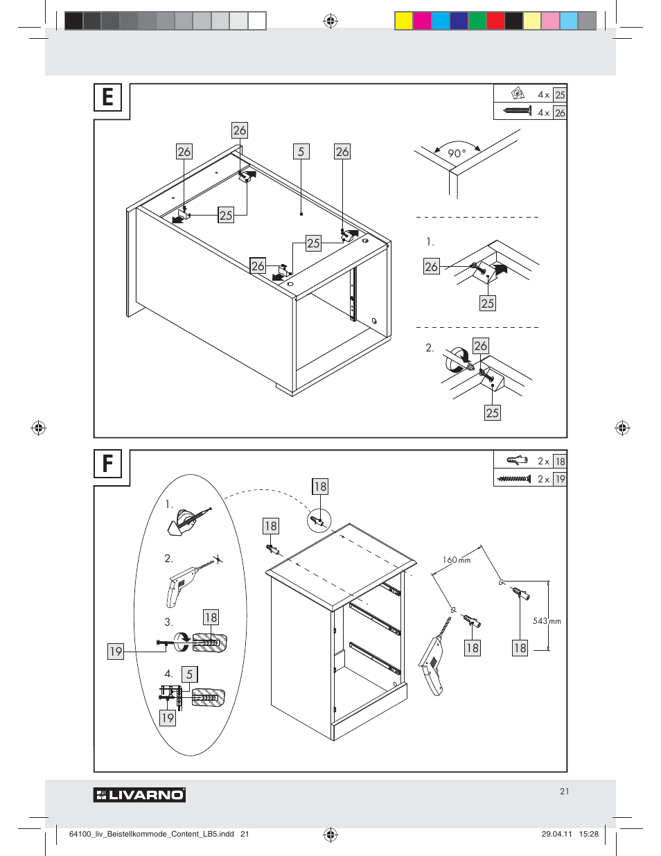 Livarno Z30846 User Manual | Page 19 / 21