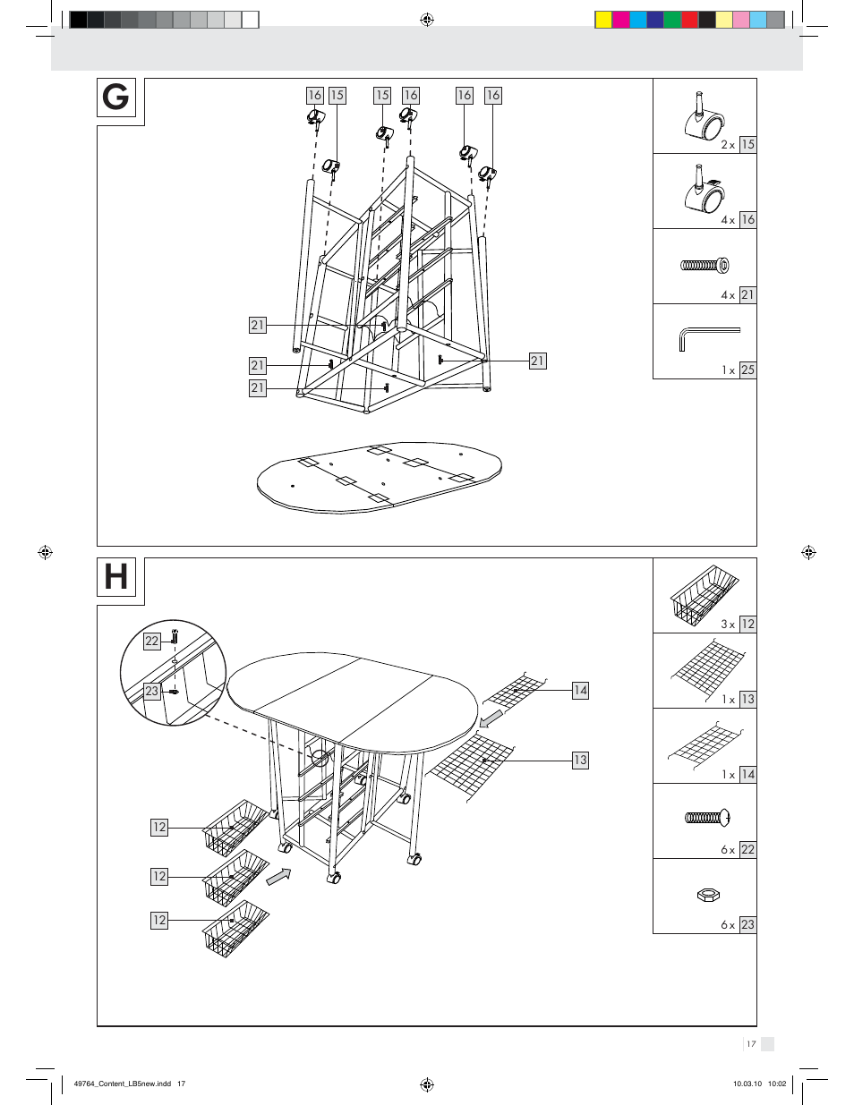 Livarno Z17520 User Manual | Page 15 / 16