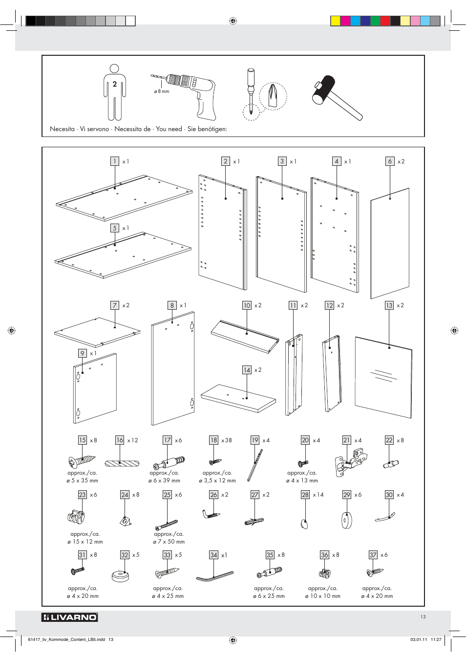 Livarno Z29549 User Manual | Page 11 / 16