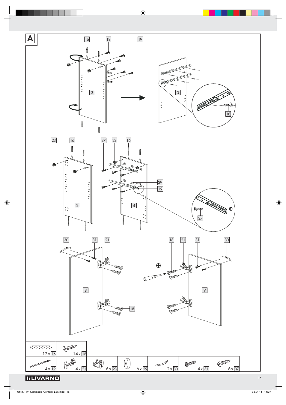 Livarno Z29549 User Manual | Page 13 / 16