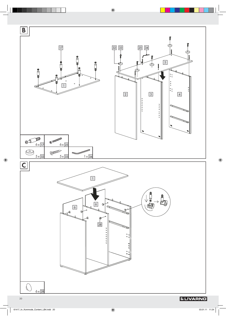 Livarno Z29549 User Manual | Page 18 / 20