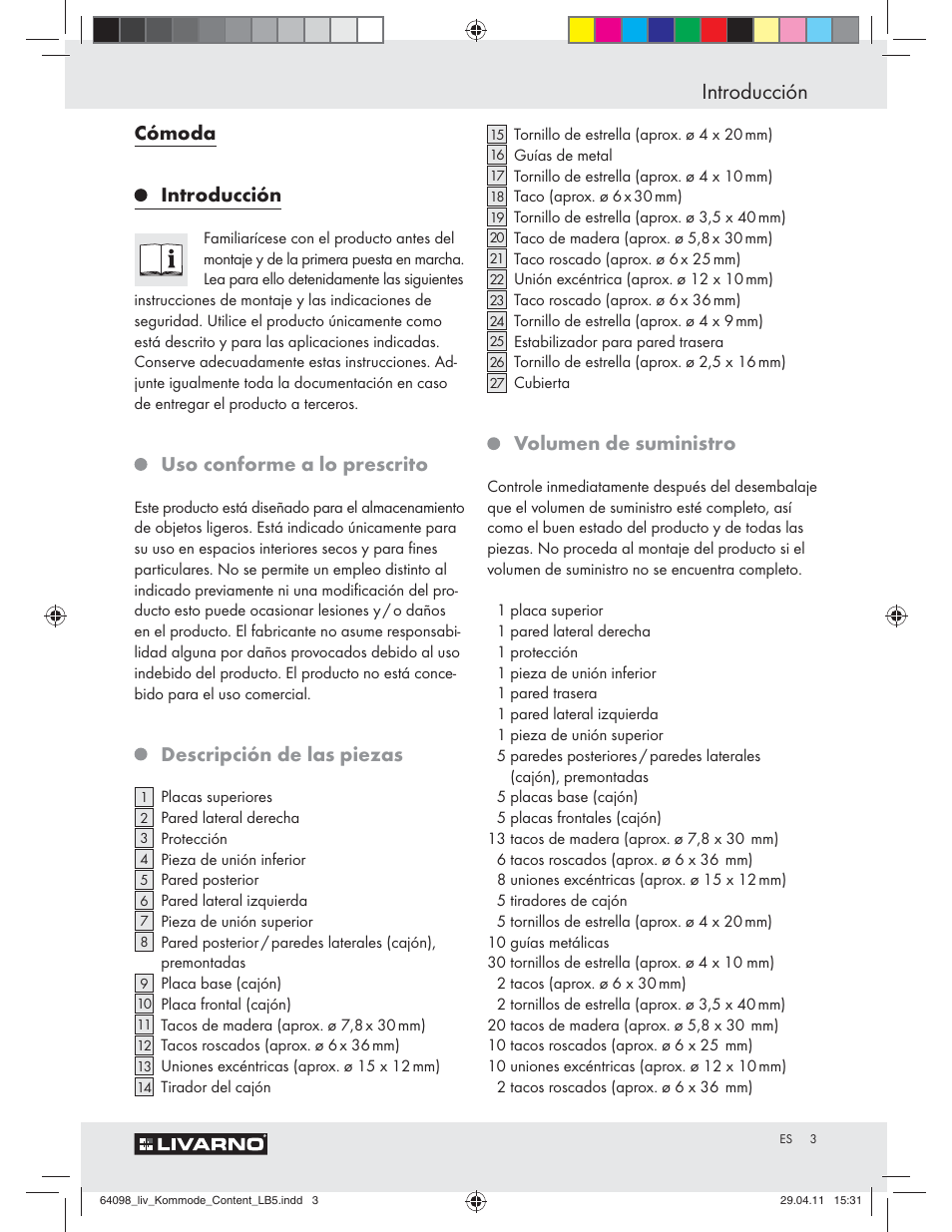 Livarno Z30844 User Manual | 22 pages