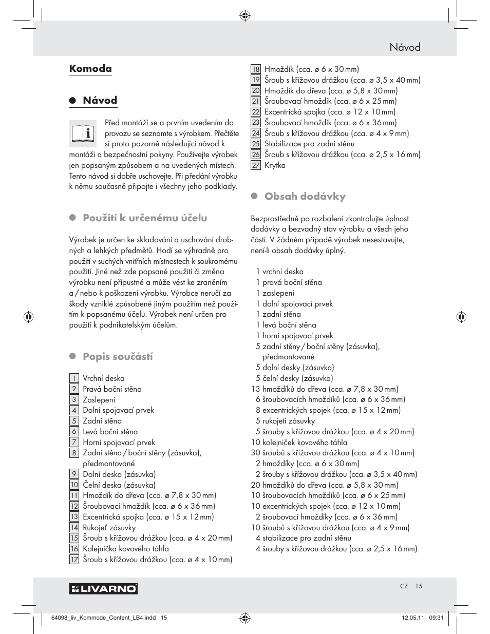 Livarno Z30844 User Manual | Page 13 / 28