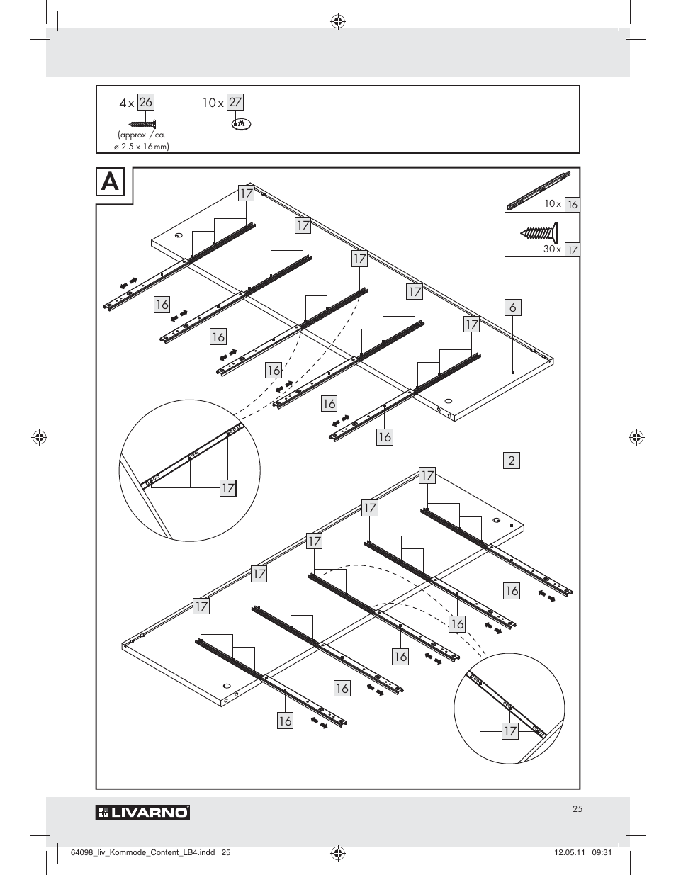 Livarno Z30844 User Manual | Page 23 / 28