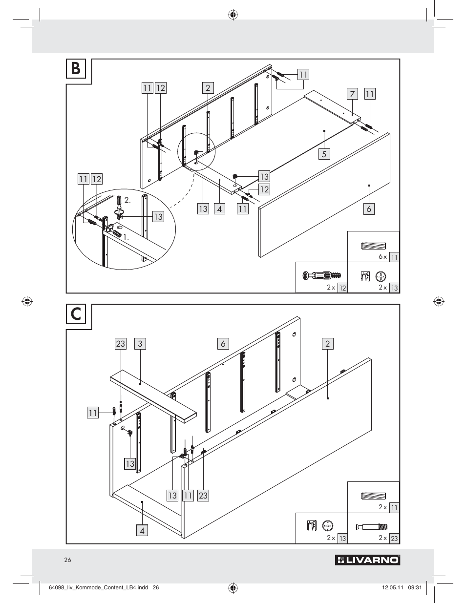 Livarno Z30844 User Manual | Page 24 / 28