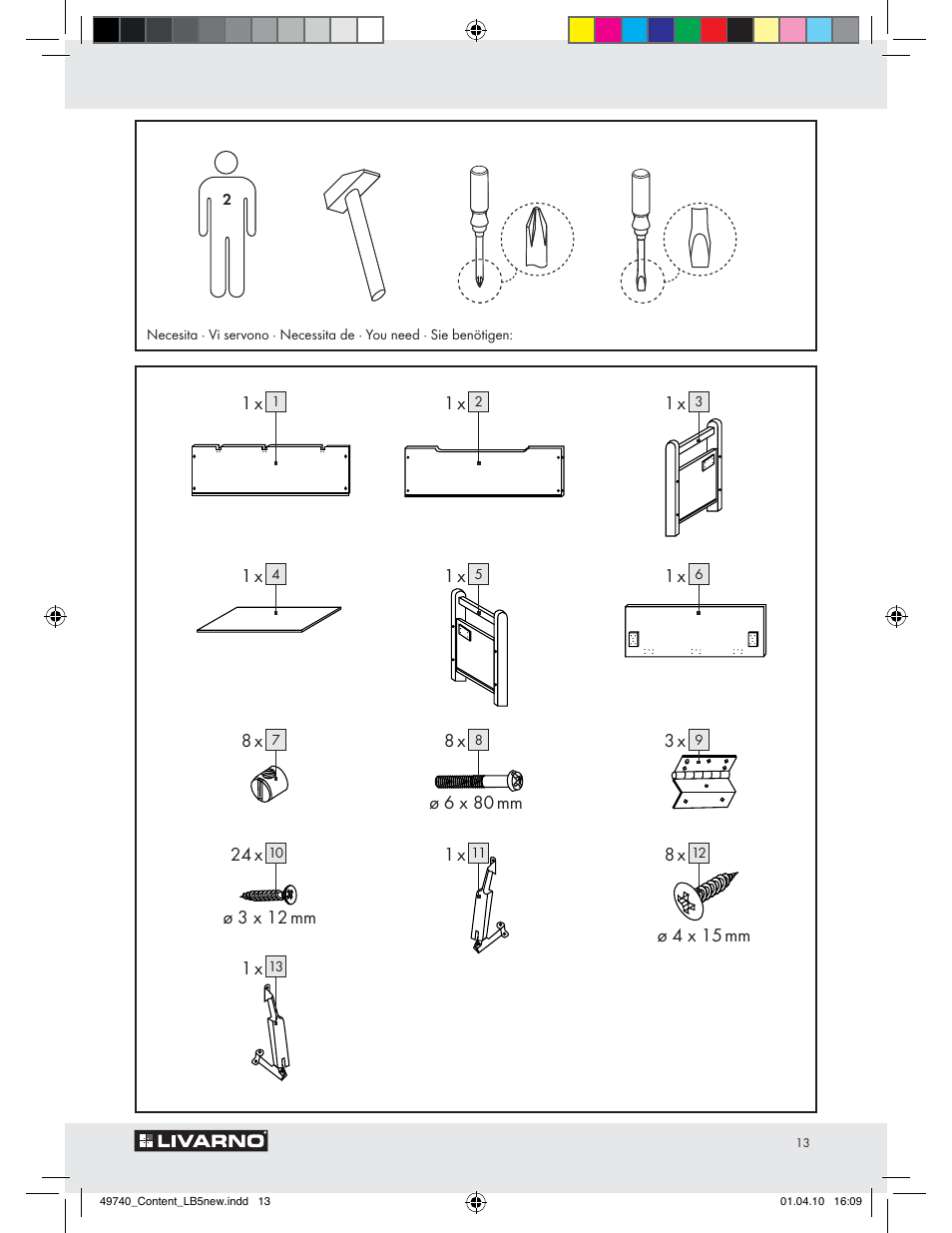 Livarno Z29970 User Manual | Page 11 / 14