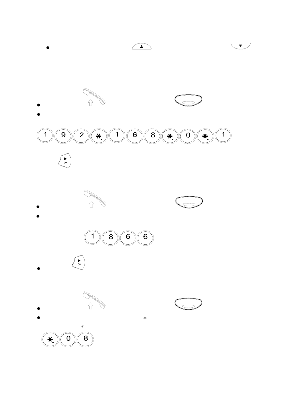 Handset volume, Operating the phone 4.1. dialing an ip address, Dialing a sip number | Speed dialing | D-Link DPH-150S User Manual | Page 18 / 46