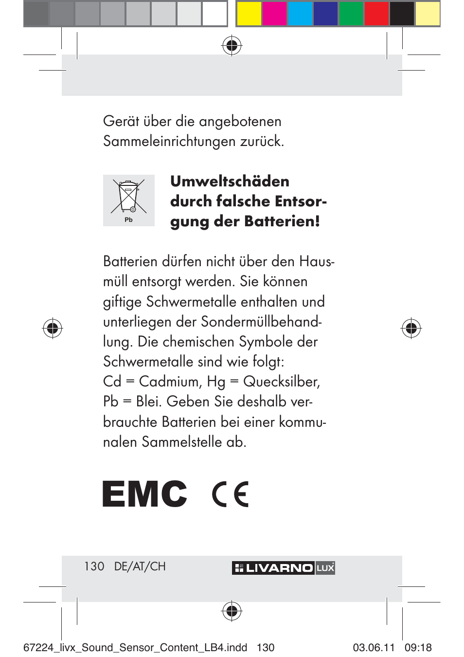 Livarno Z30425 A User Manual | Page 128 / 129