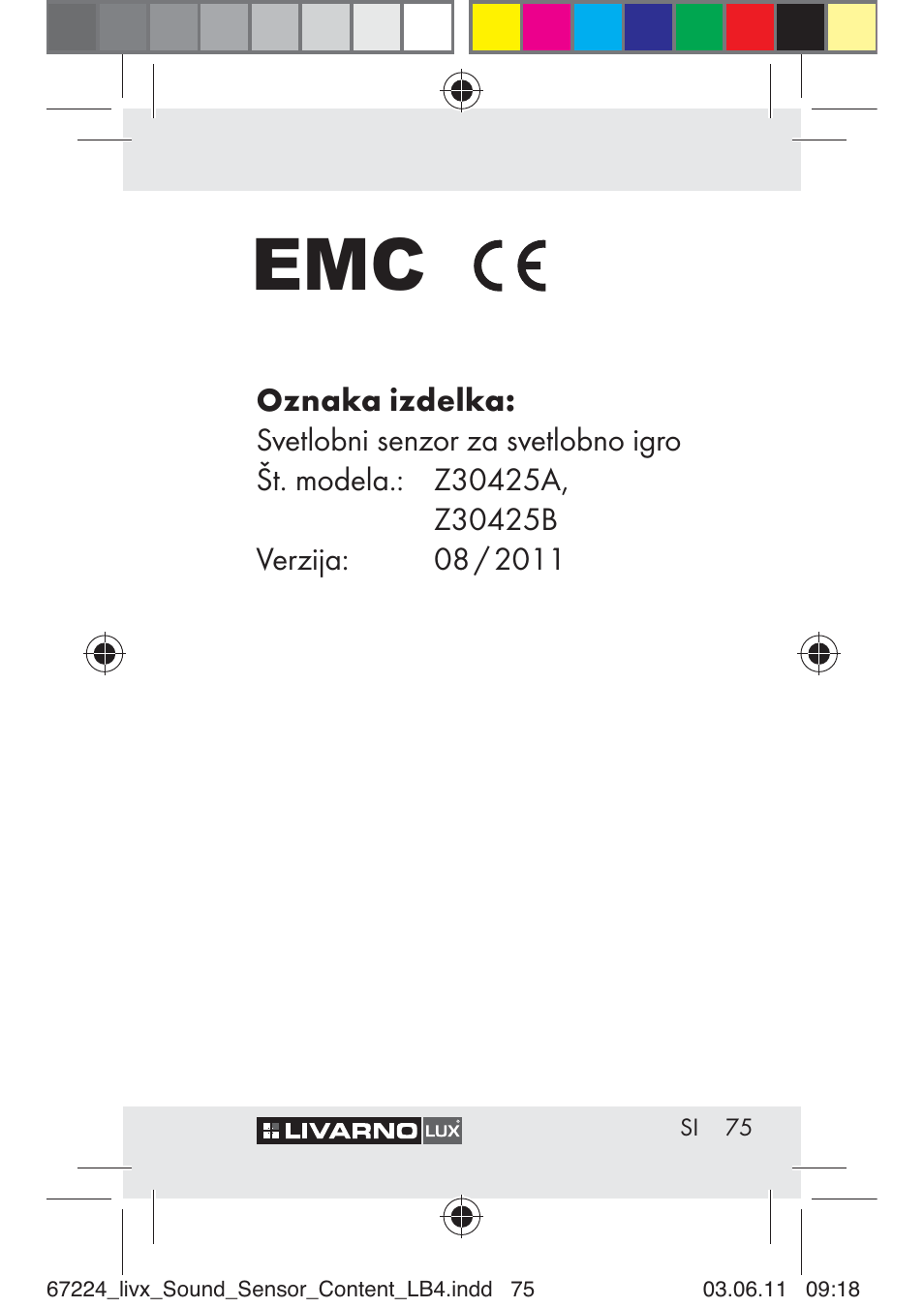 Livarno Z30425 A User Manual | Page 73 / 129