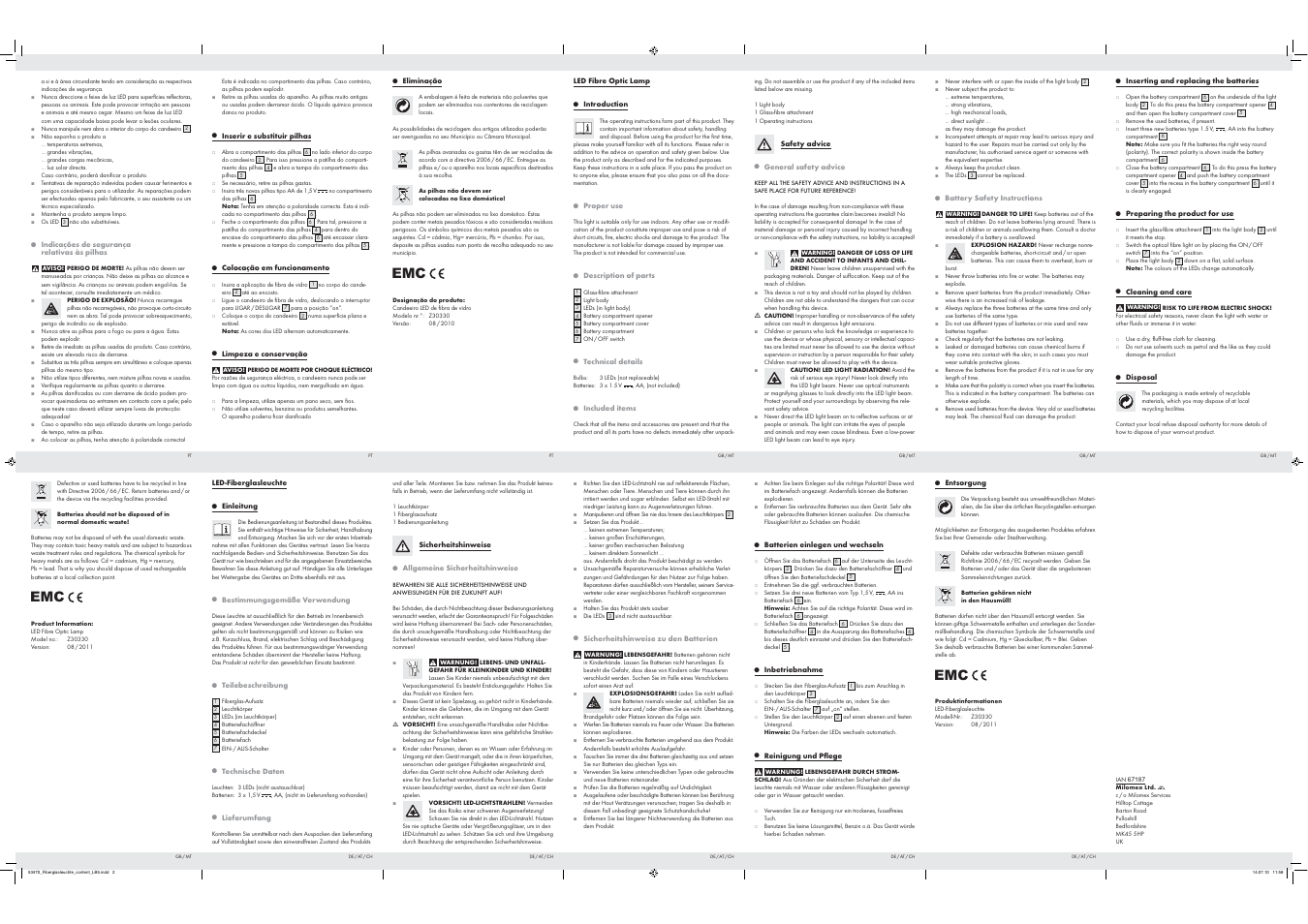 Livarno Z30330 User Manual | Page 2 / 2