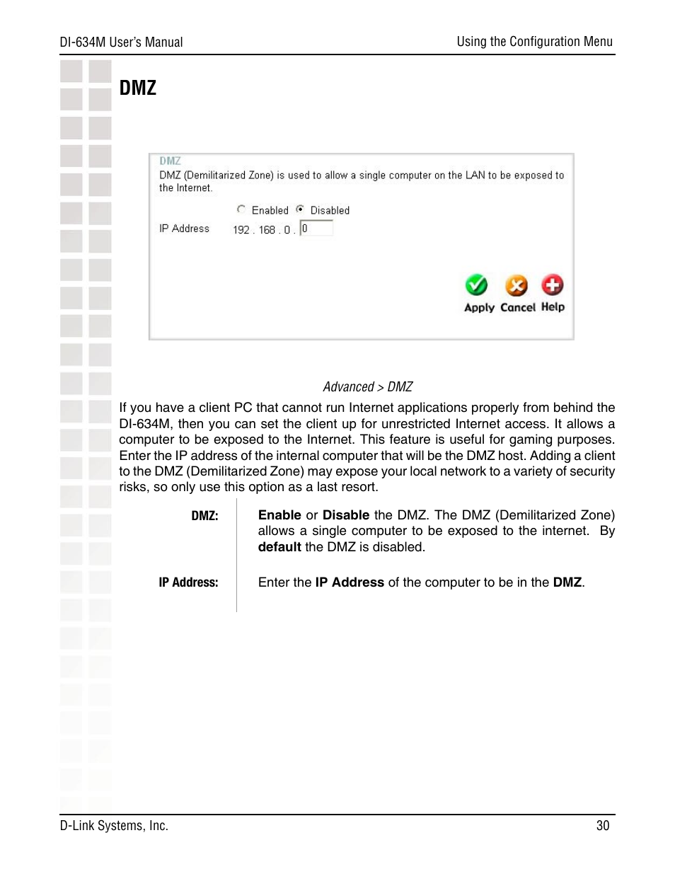 D-Link DI-634M User Manual | Page 30 / 94