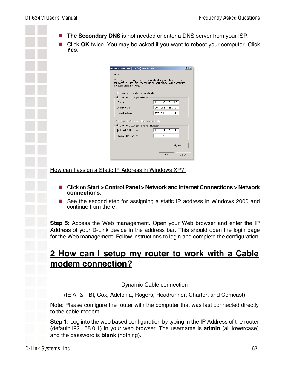D-Link DI-634M User Manual | Page 63 / 94