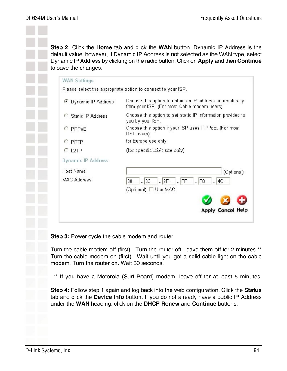 D-Link DI-634M User Manual | Page 64 / 94