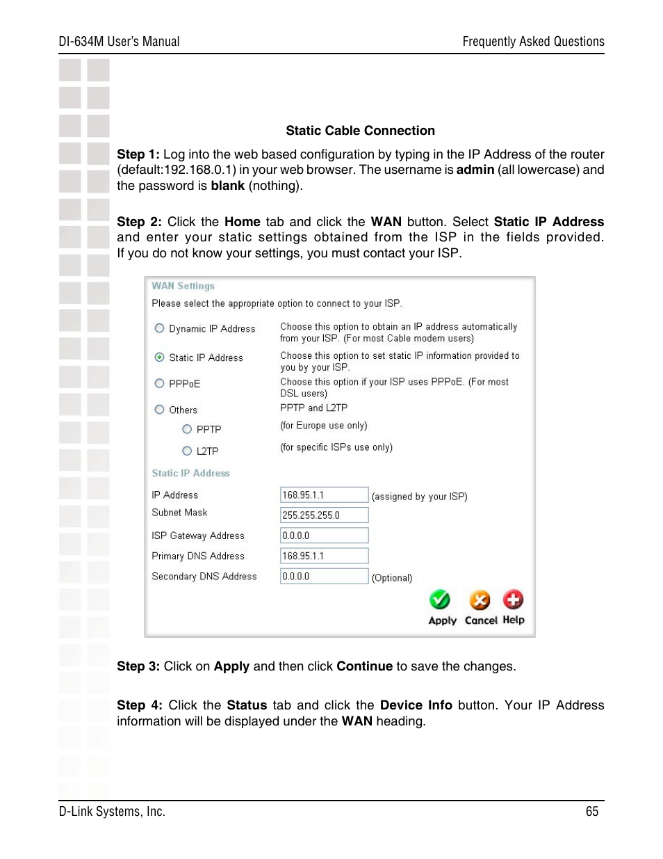 D-Link DI-634M User Manual | Page 65 / 94