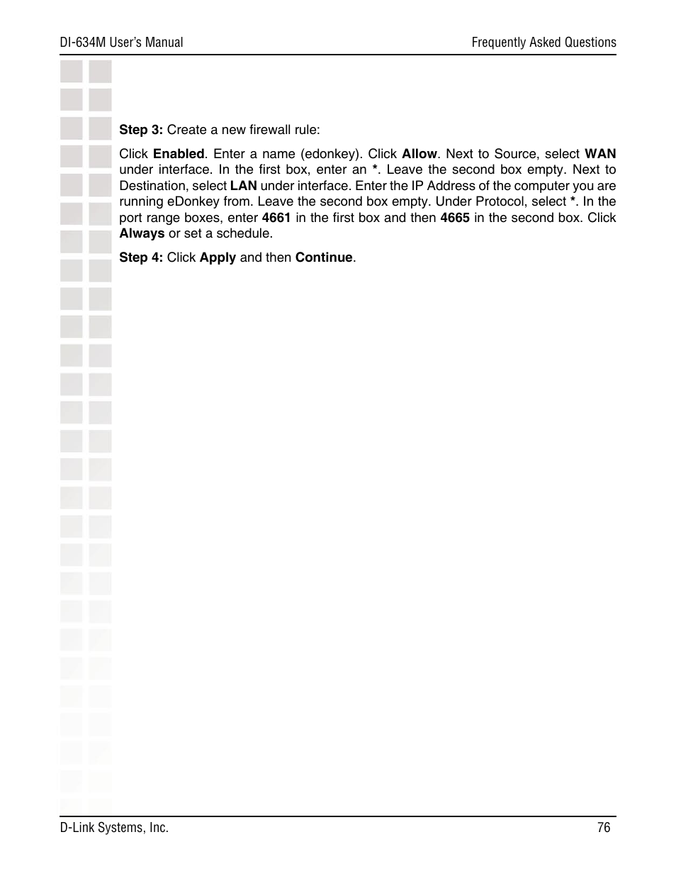 D-Link DI-634M User Manual | Page 76 / 94