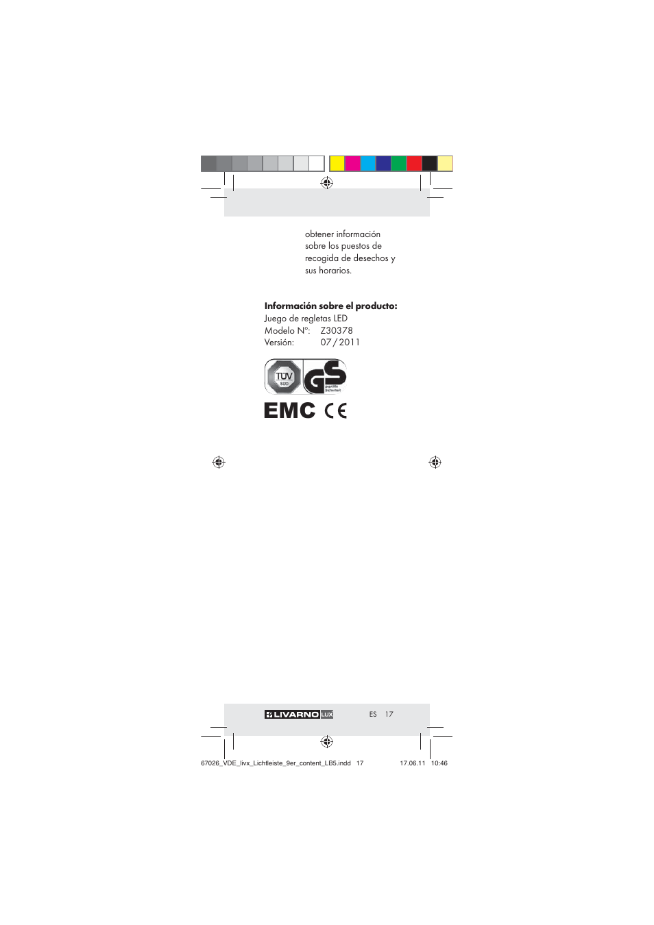 Livarno Z30378 User Manual | Page 15 / 61