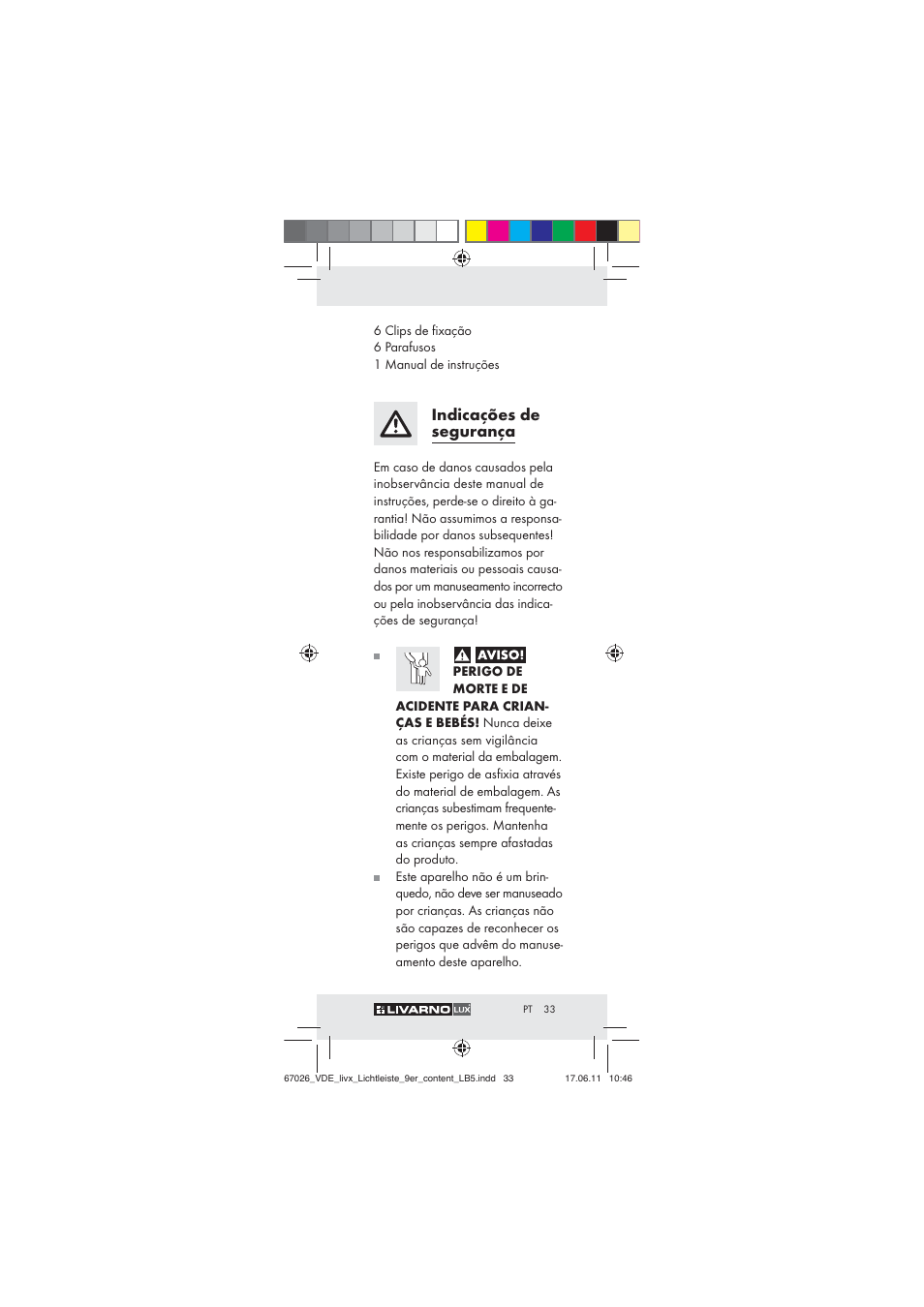 Indicações de segurança | Livarno Z30378 User Manual | Page 31 / 61