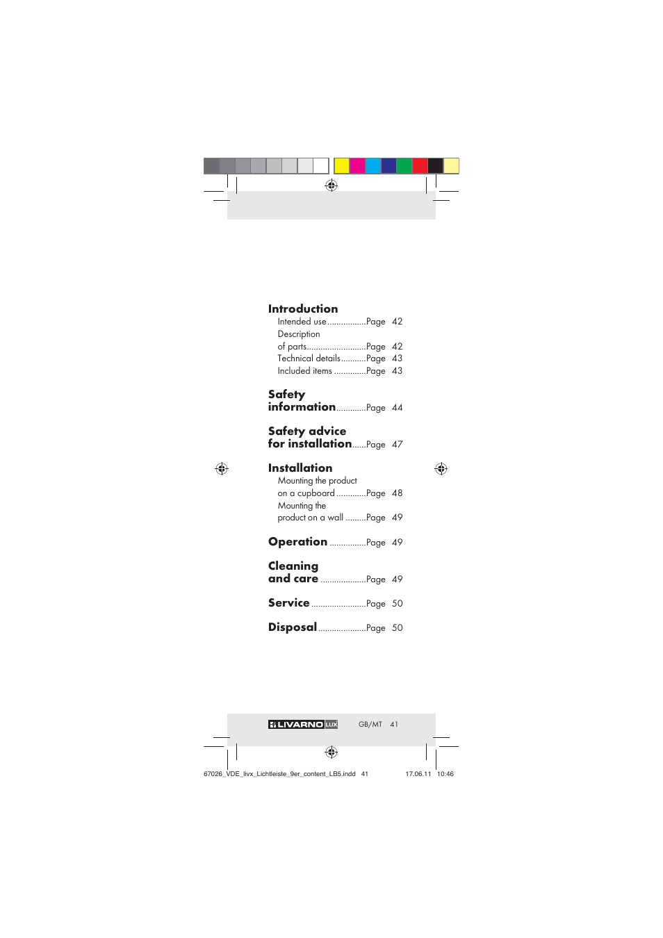 Livarno Z30378 User Manual | Page 39 / 61