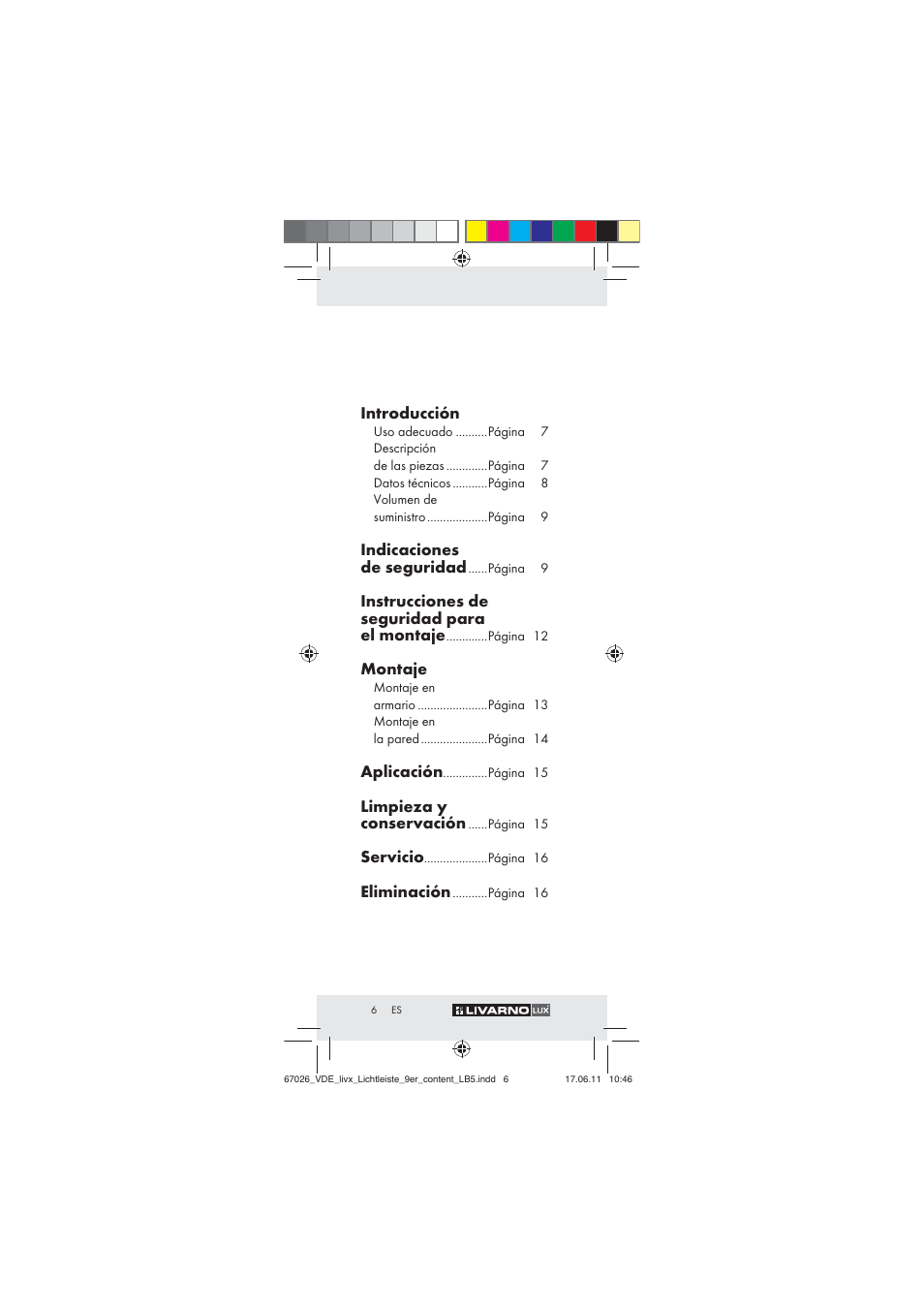 Livarno Z30378 User Manual | Page 4 / 61
