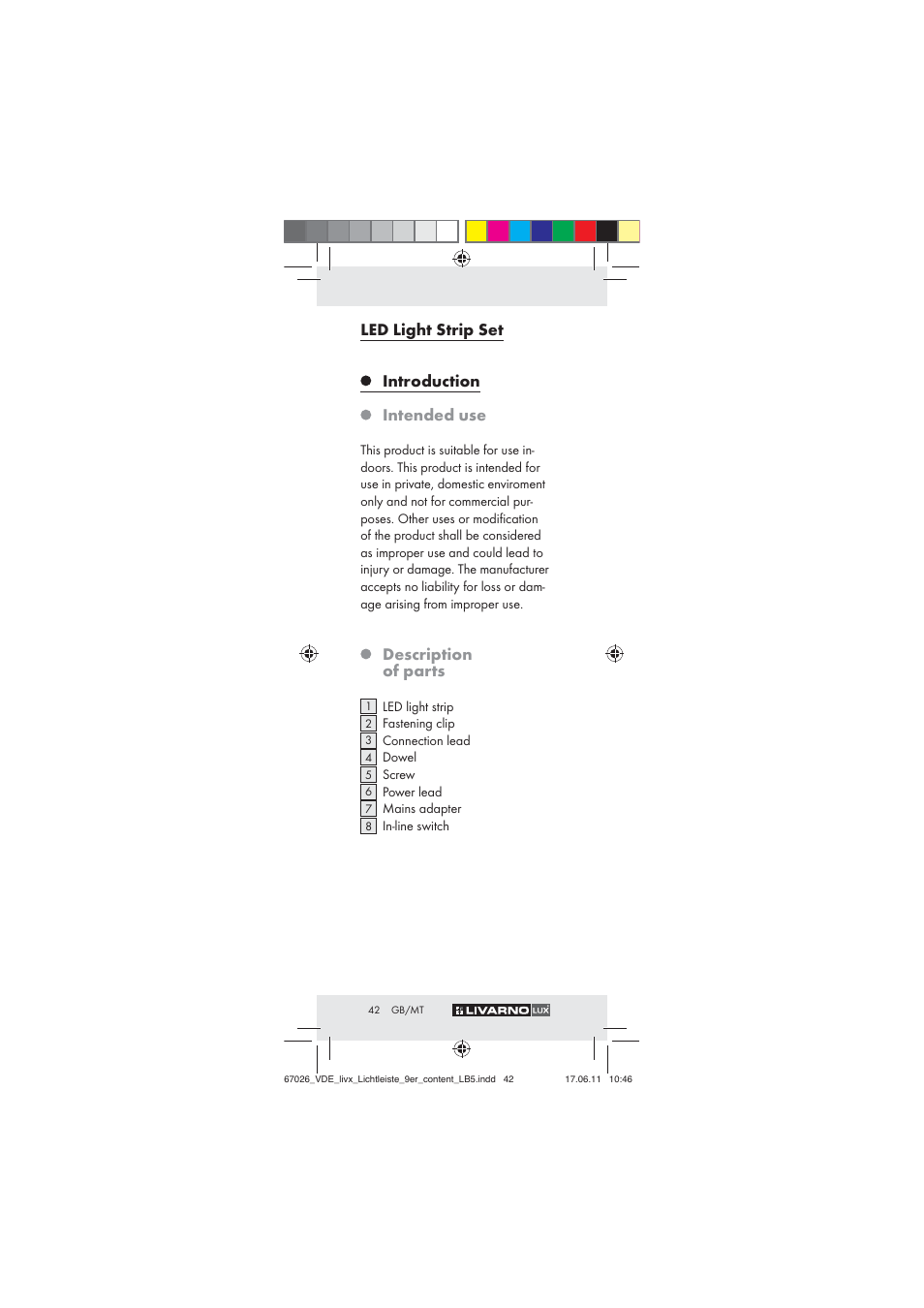 Livarno Z30378 User Manual | Page 40 / 61