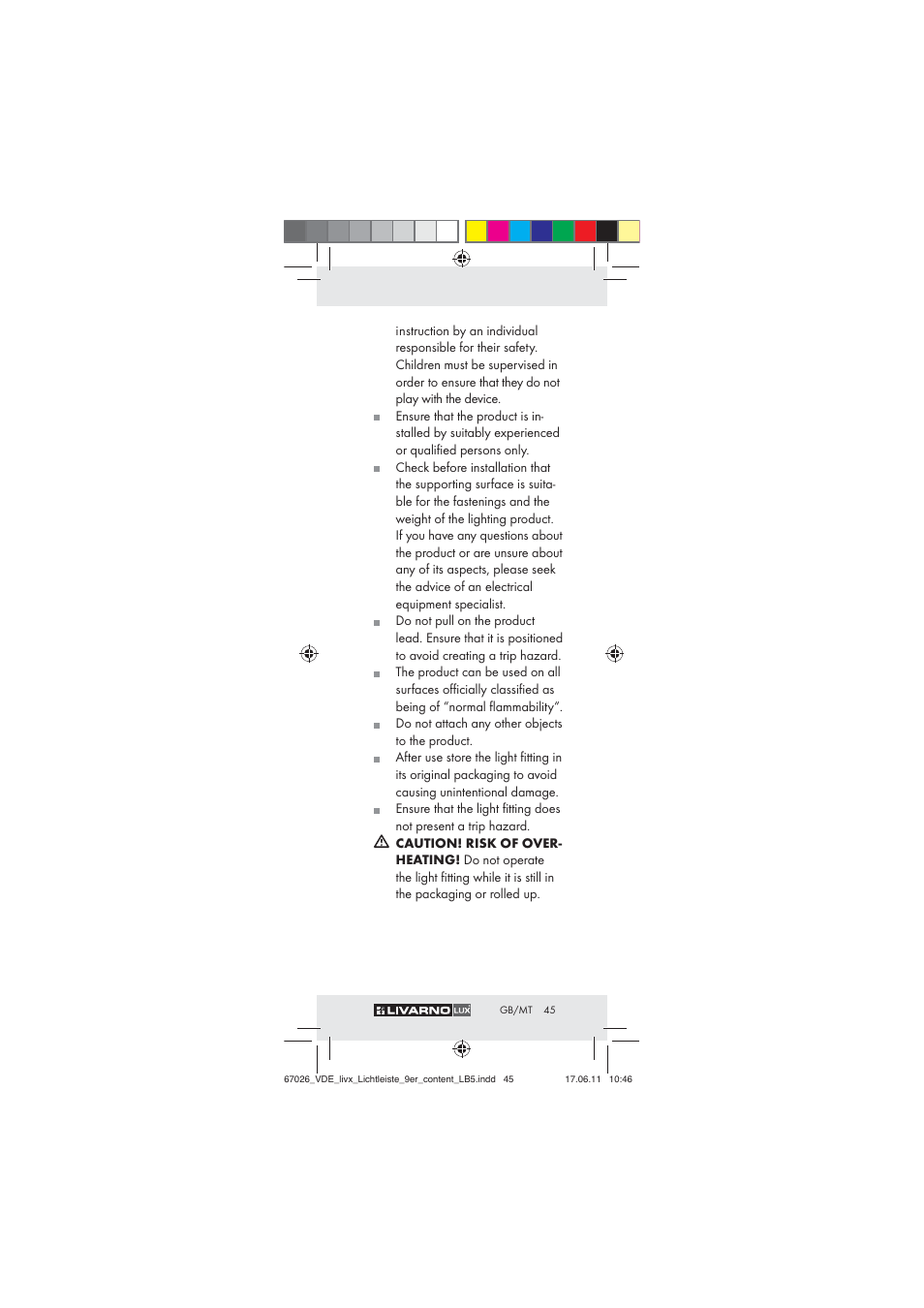 Livarno Z30378 User Manual | Page 43 / 61