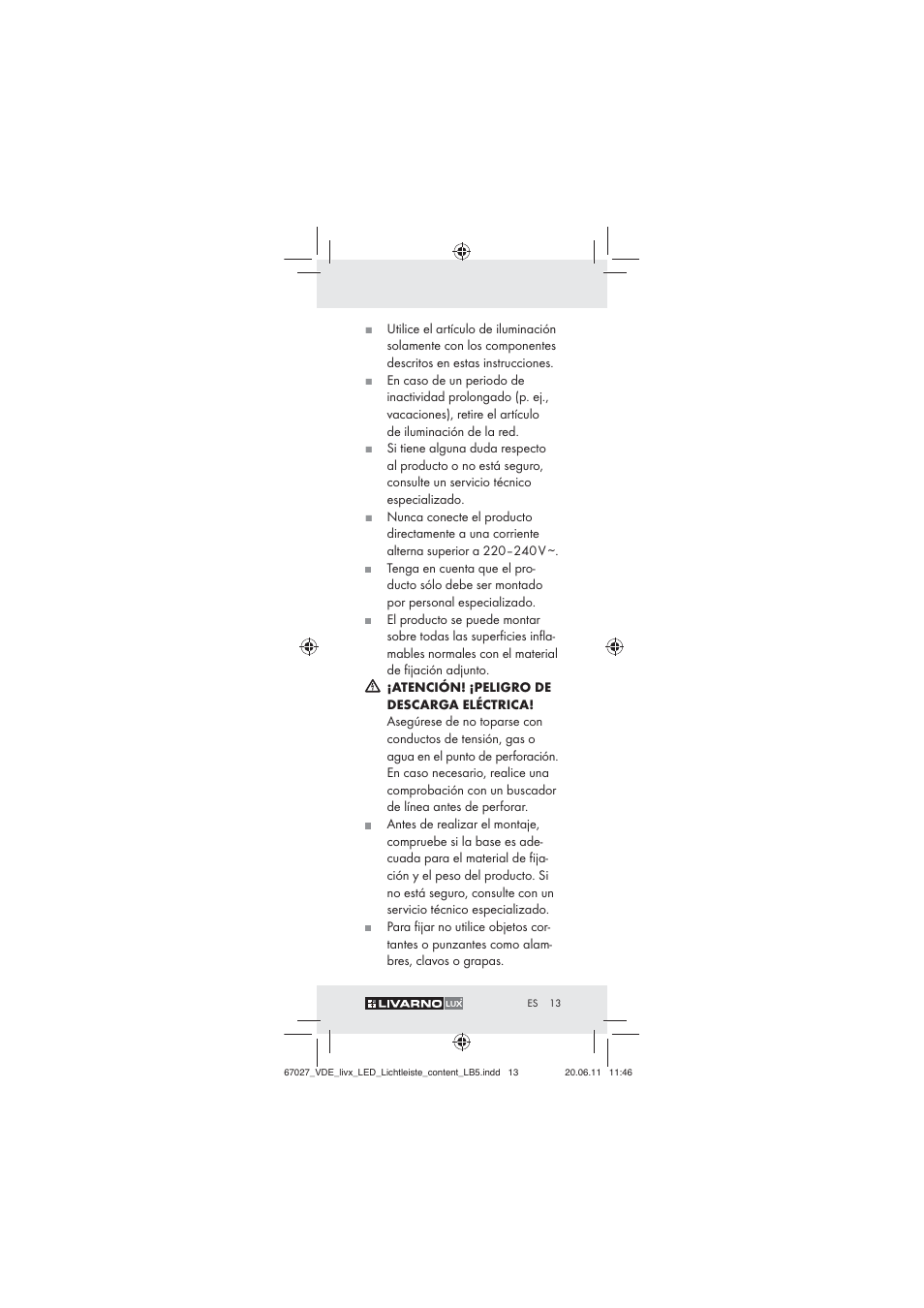 Livarno Z30310 User Manual | Page 11 / 61