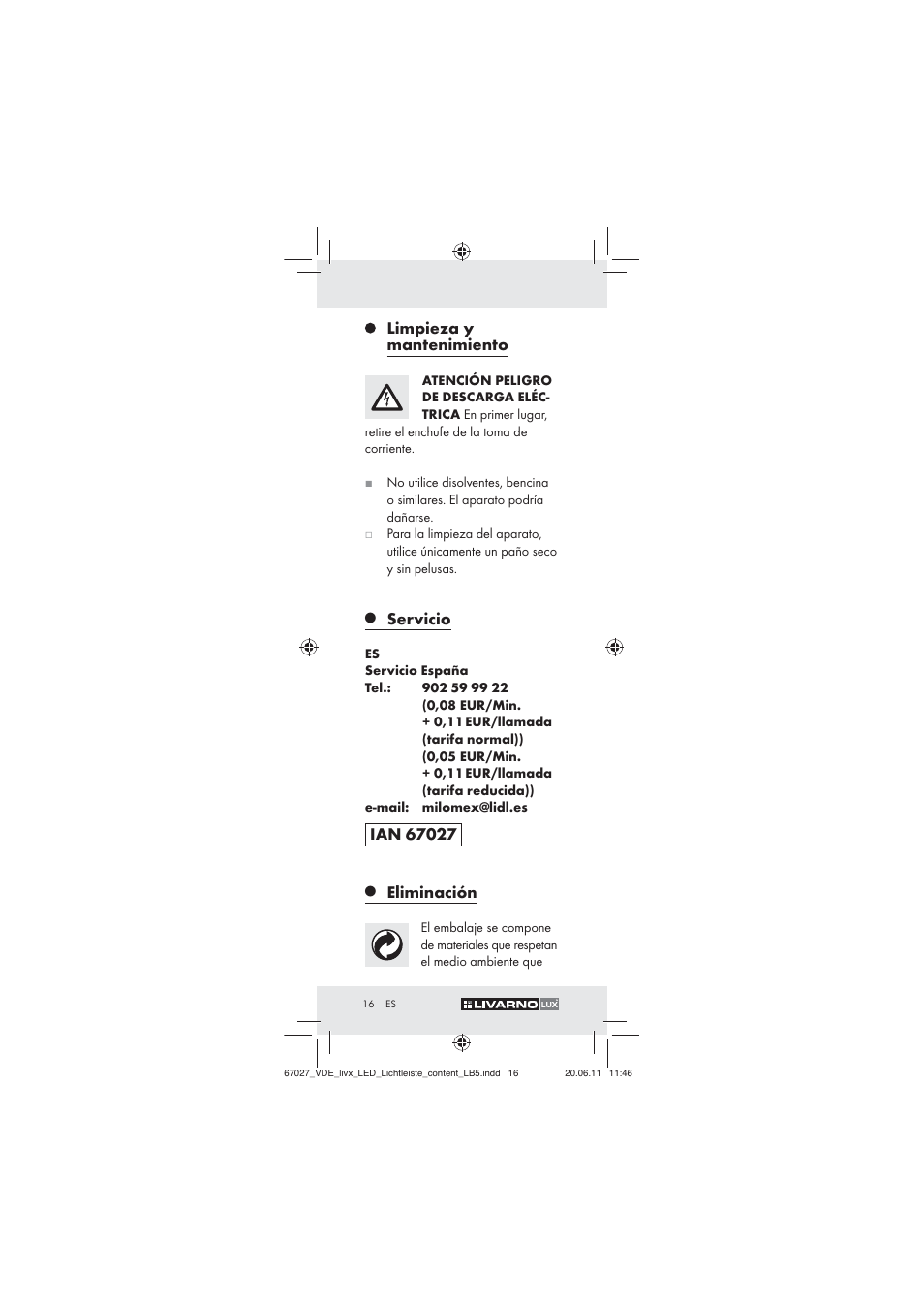 Livarno Z30310 User Manual | Page 14 / 61