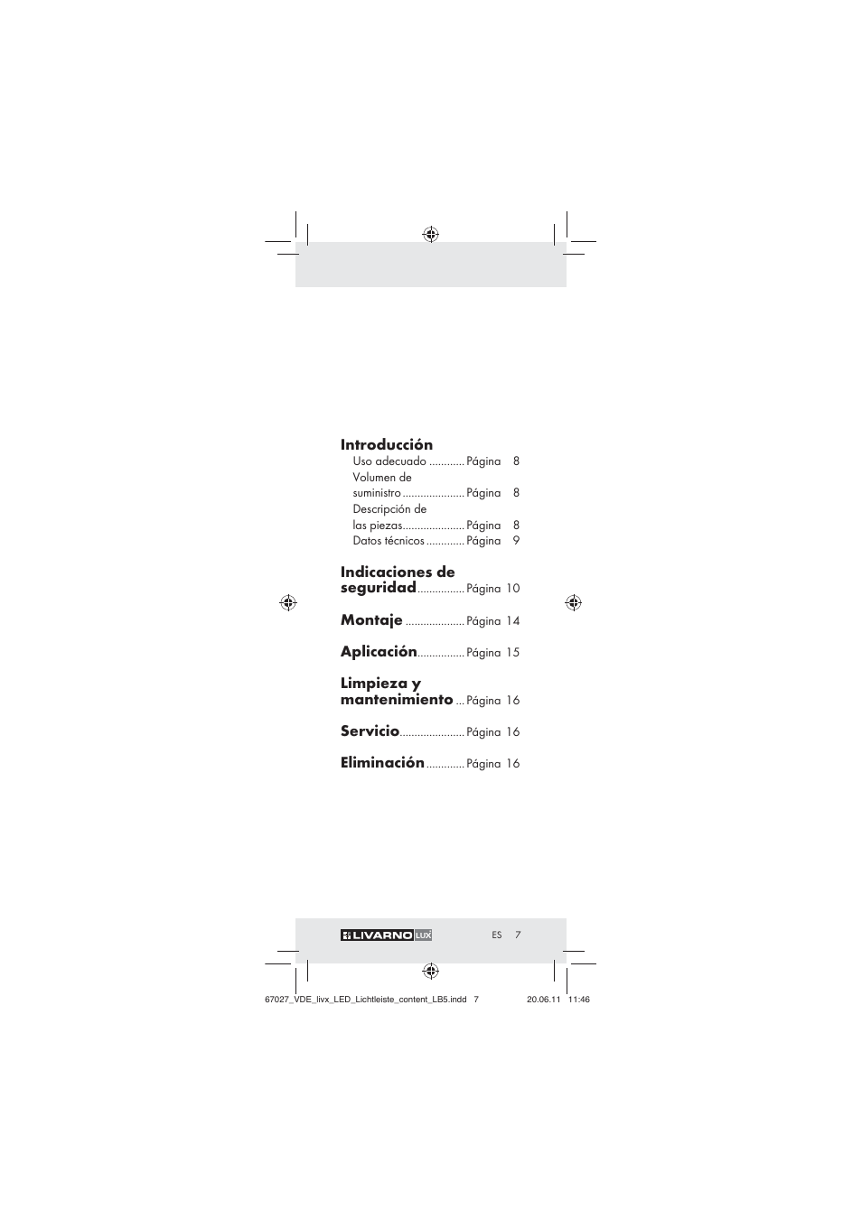 Livarno Z30310 User Manual | Page 5 / 61