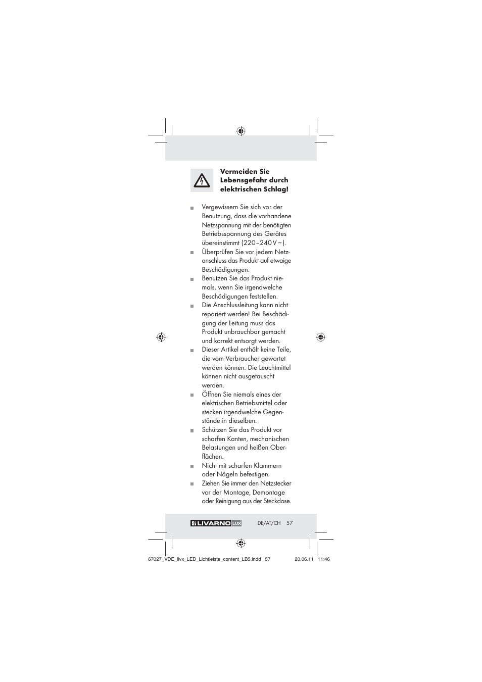 Livarno Z30310 User Manual | Page 55 / 61