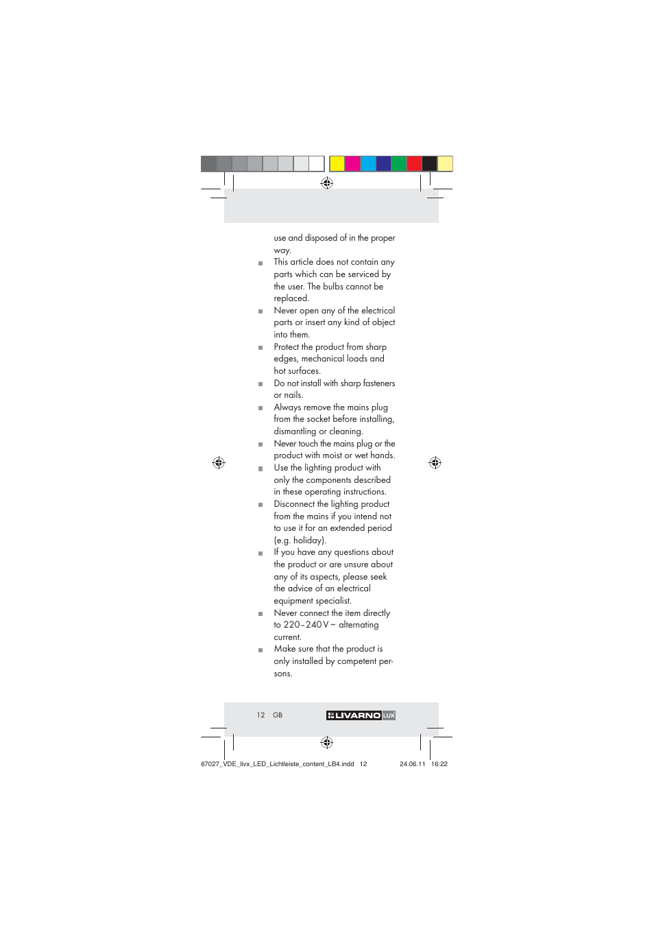 Livarno Z30310 User Manual | Page 10 / 82