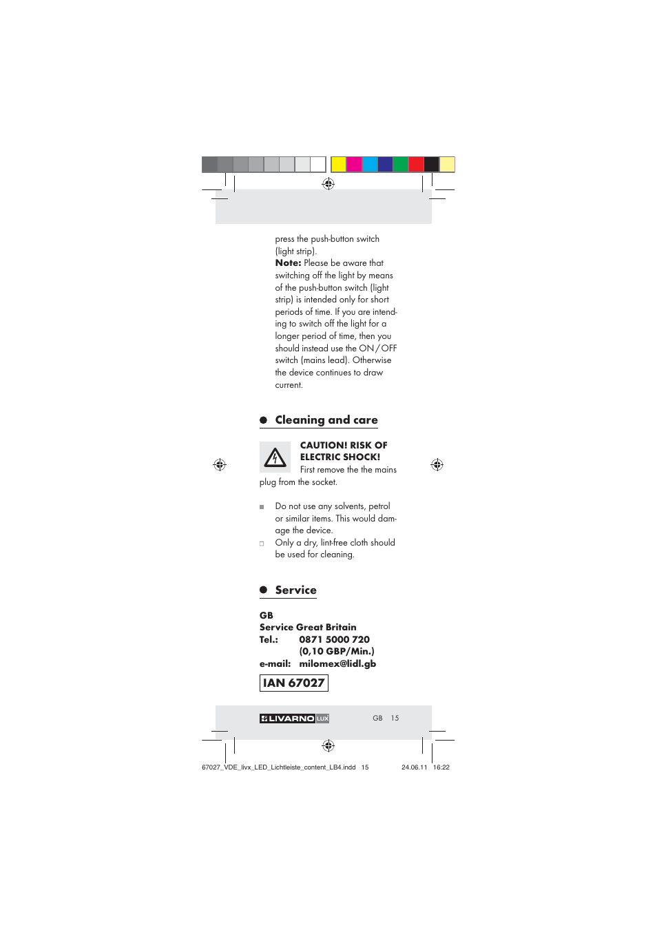 Cleaning and care, Service | Livarno Z30310 User Manual | Page 13 / 82