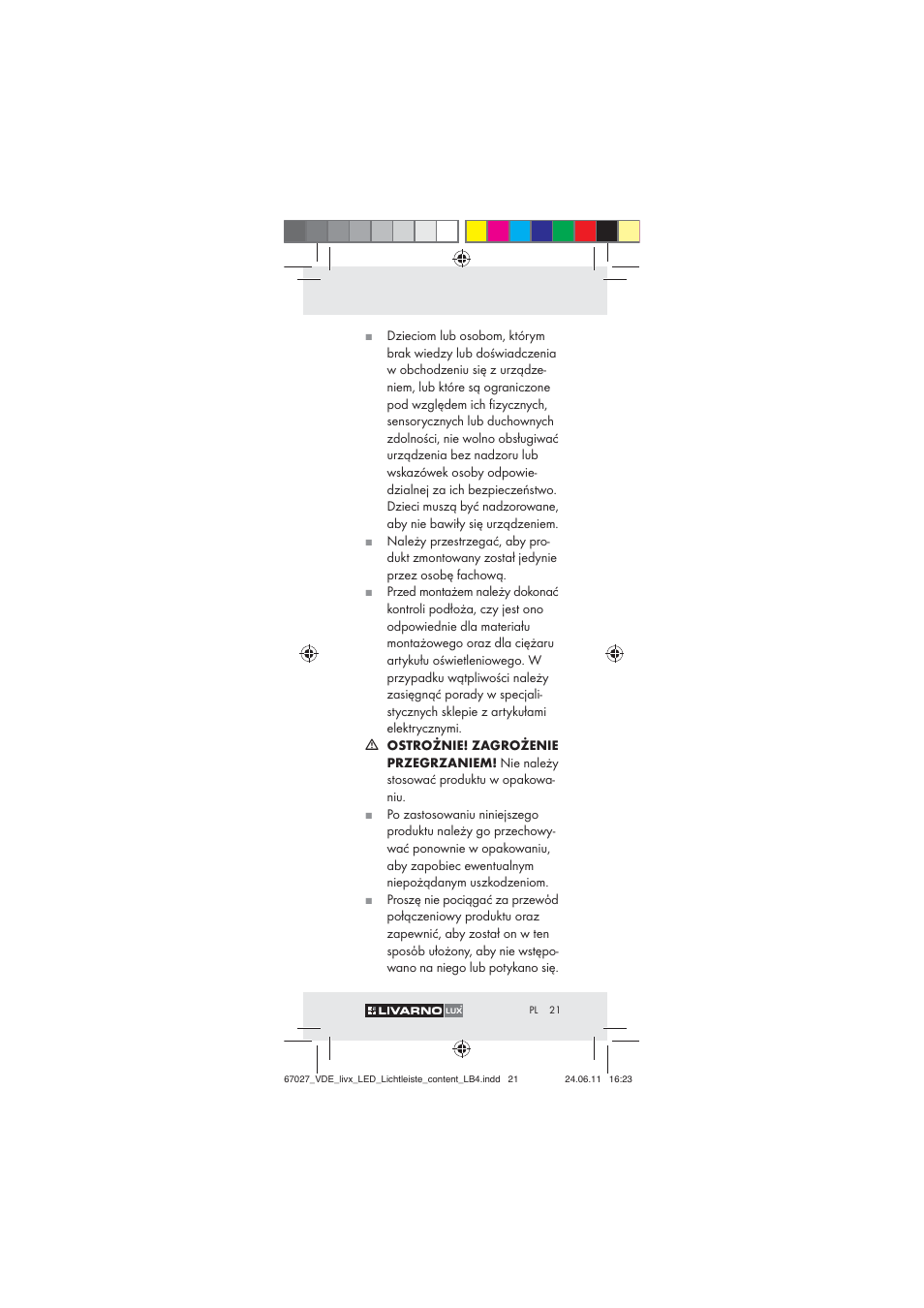 Livarno Z30310 User Manual | Page 19 / 82