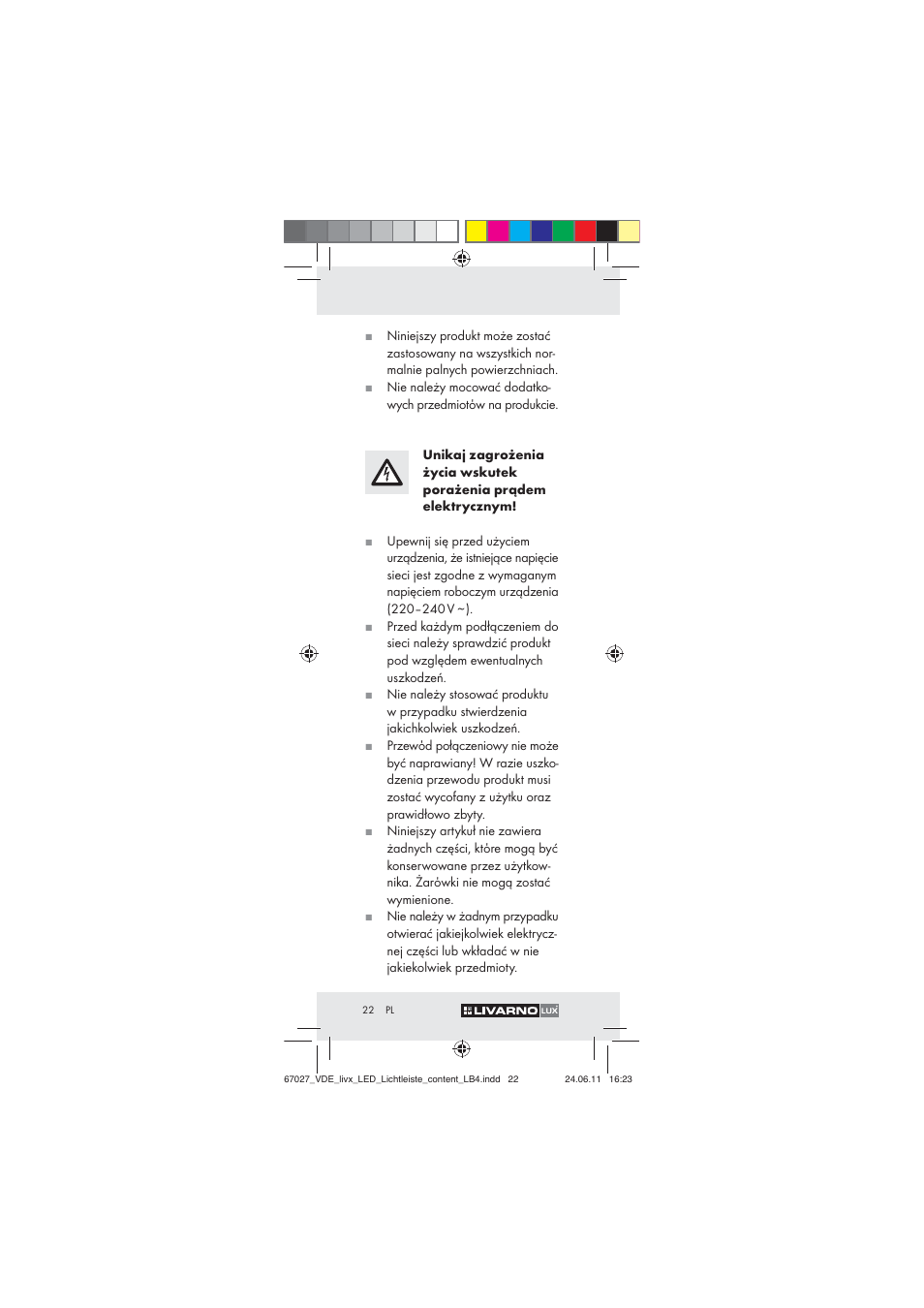 Livarno Z30310 User Manual | Page 20 / 82