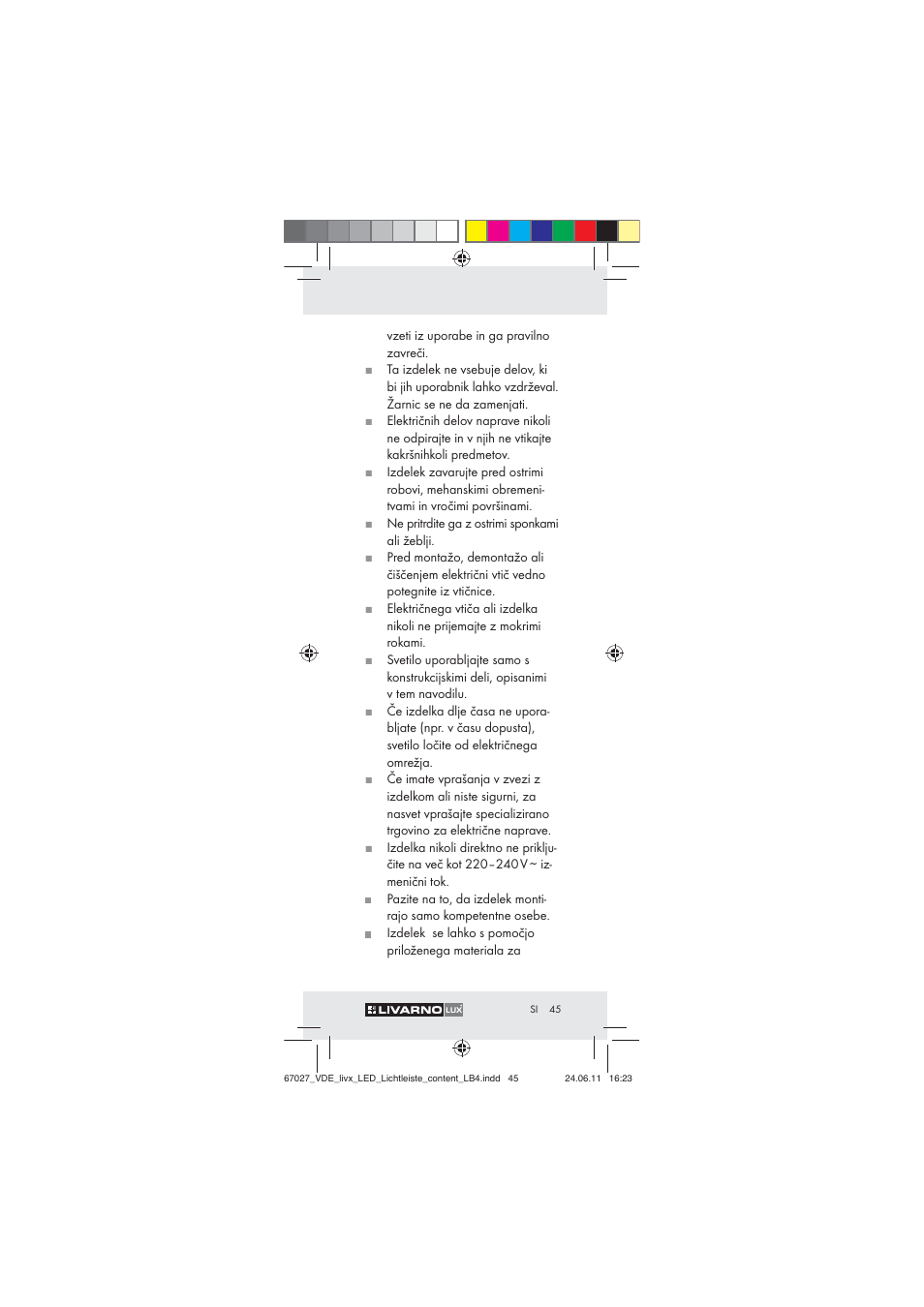 Livarno Z30310 User Manual | Page 43 / 82