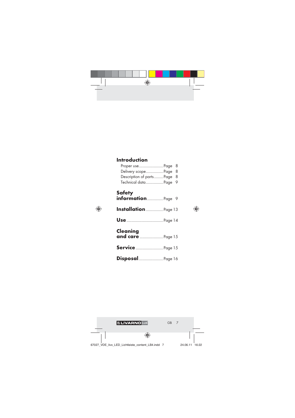 Livarno Z30310 User Manual | Page 5 / 82