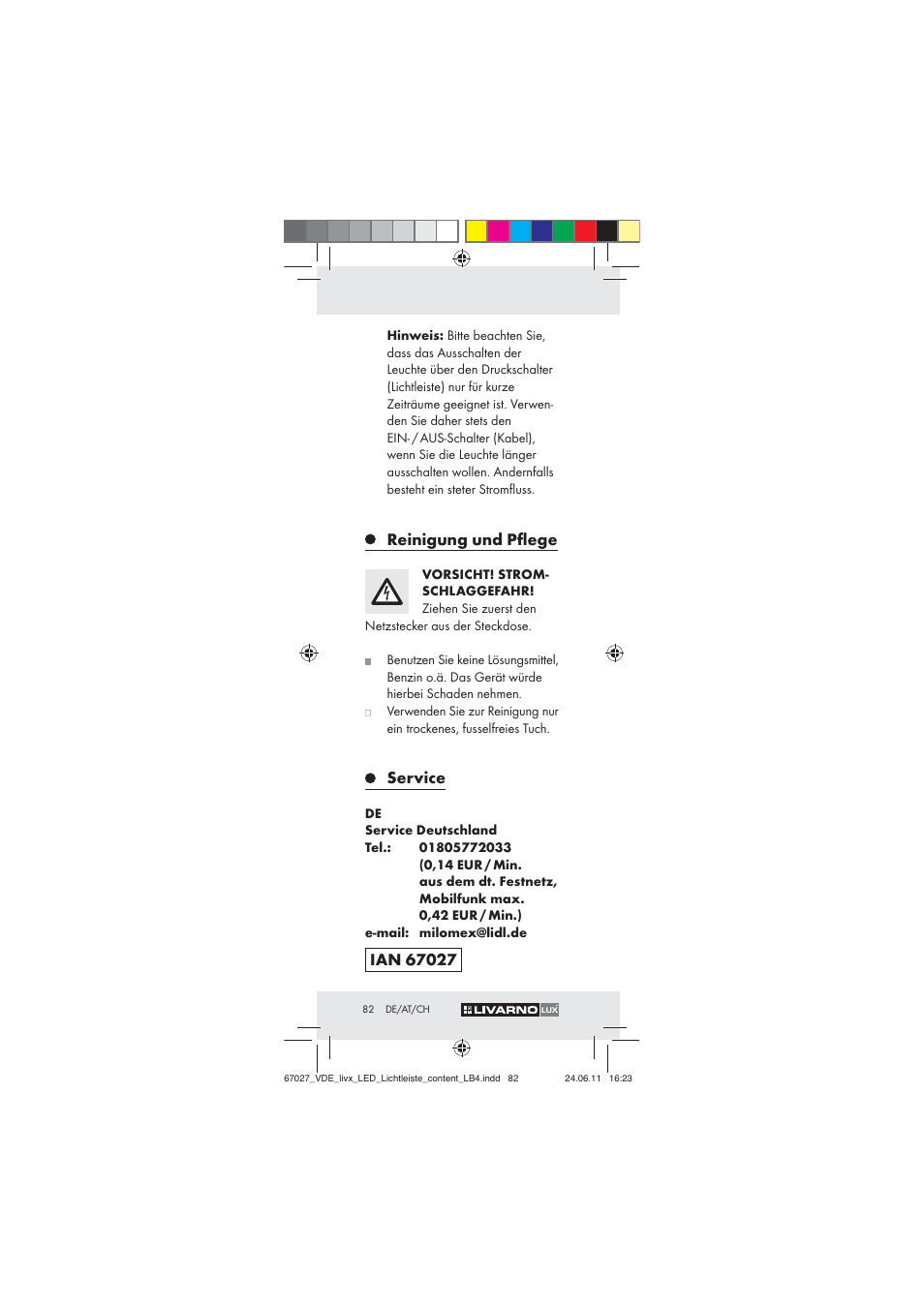 Livarno Z30310 User Manual | Page 80 / 82