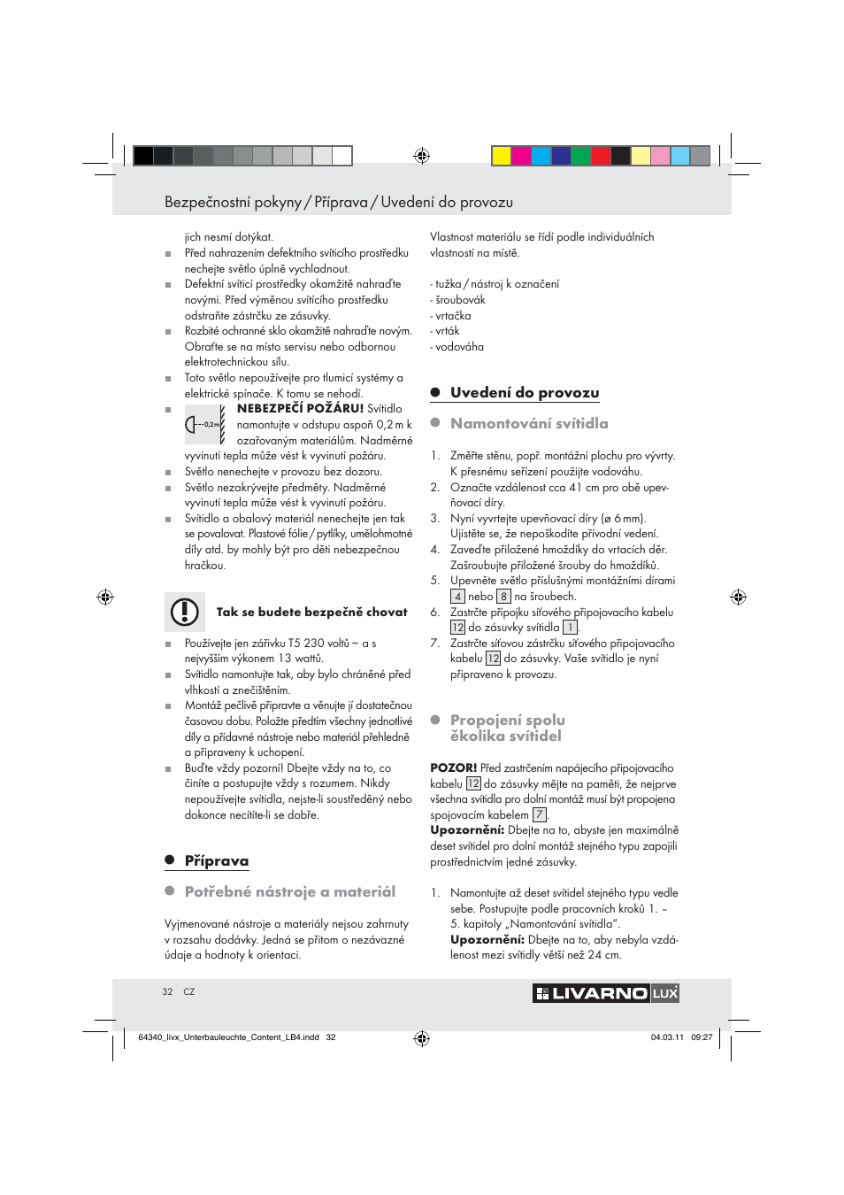 Livarno Z30802A, Z30802B User Manual | Page 30 / 46