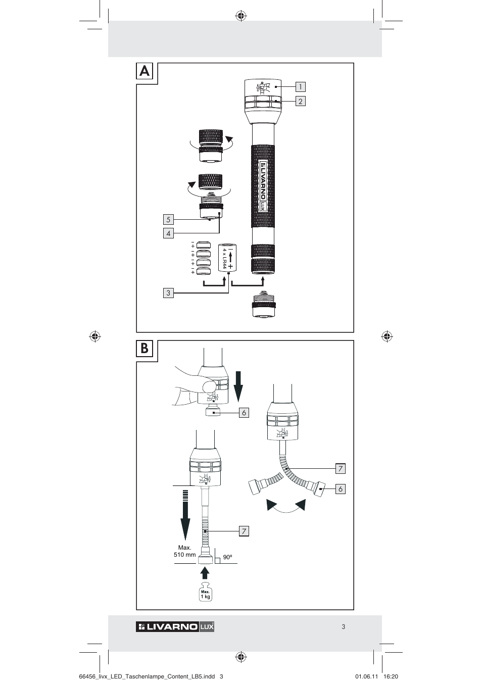 Livarno Z30955 User Manual | 16 pages