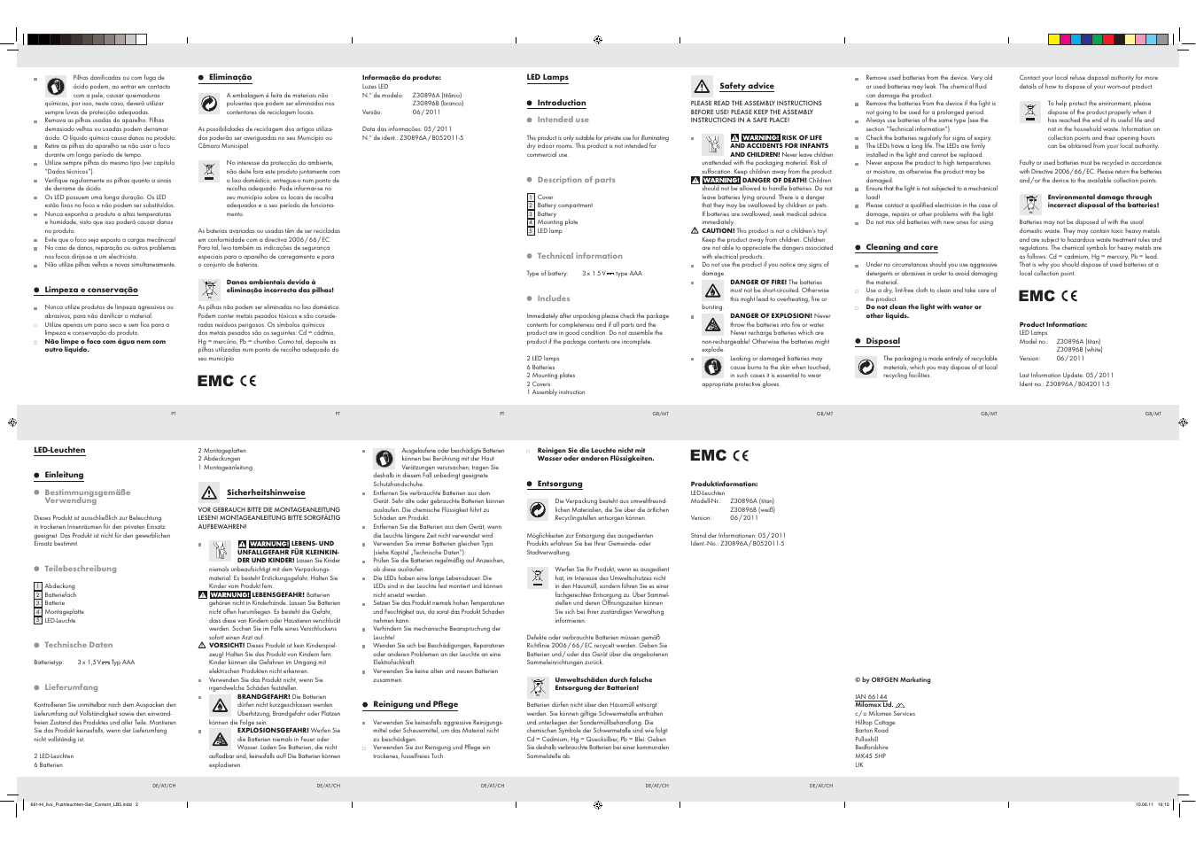 Livarno Z30896A Z30896B User Manual | Page 2 / 2