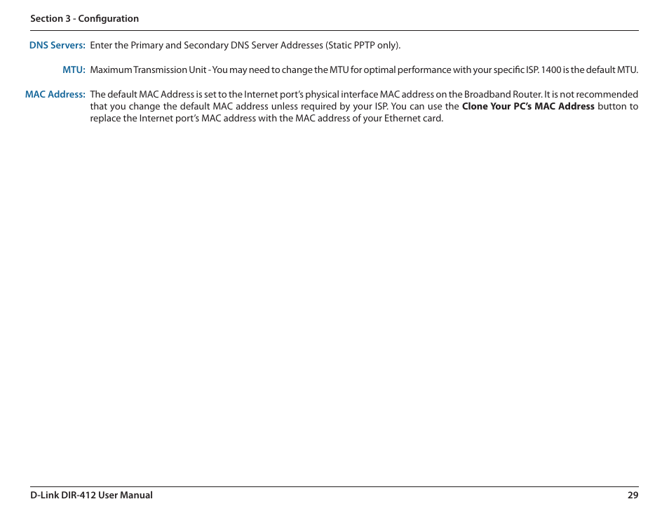 D-Link DIR-412 User Manual | Page 33 / 113