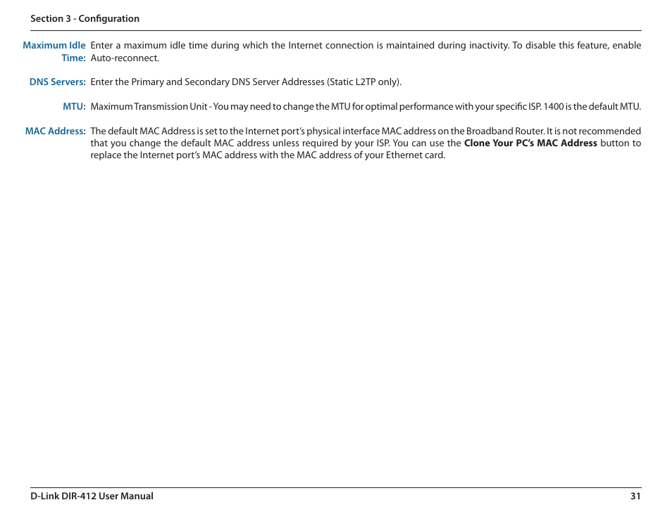 D-Link DIR-412 User Manual | Page 35 / 113