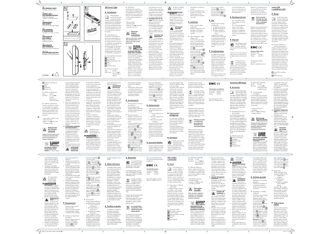 Livarno Z29981 User Manual | 2 pages