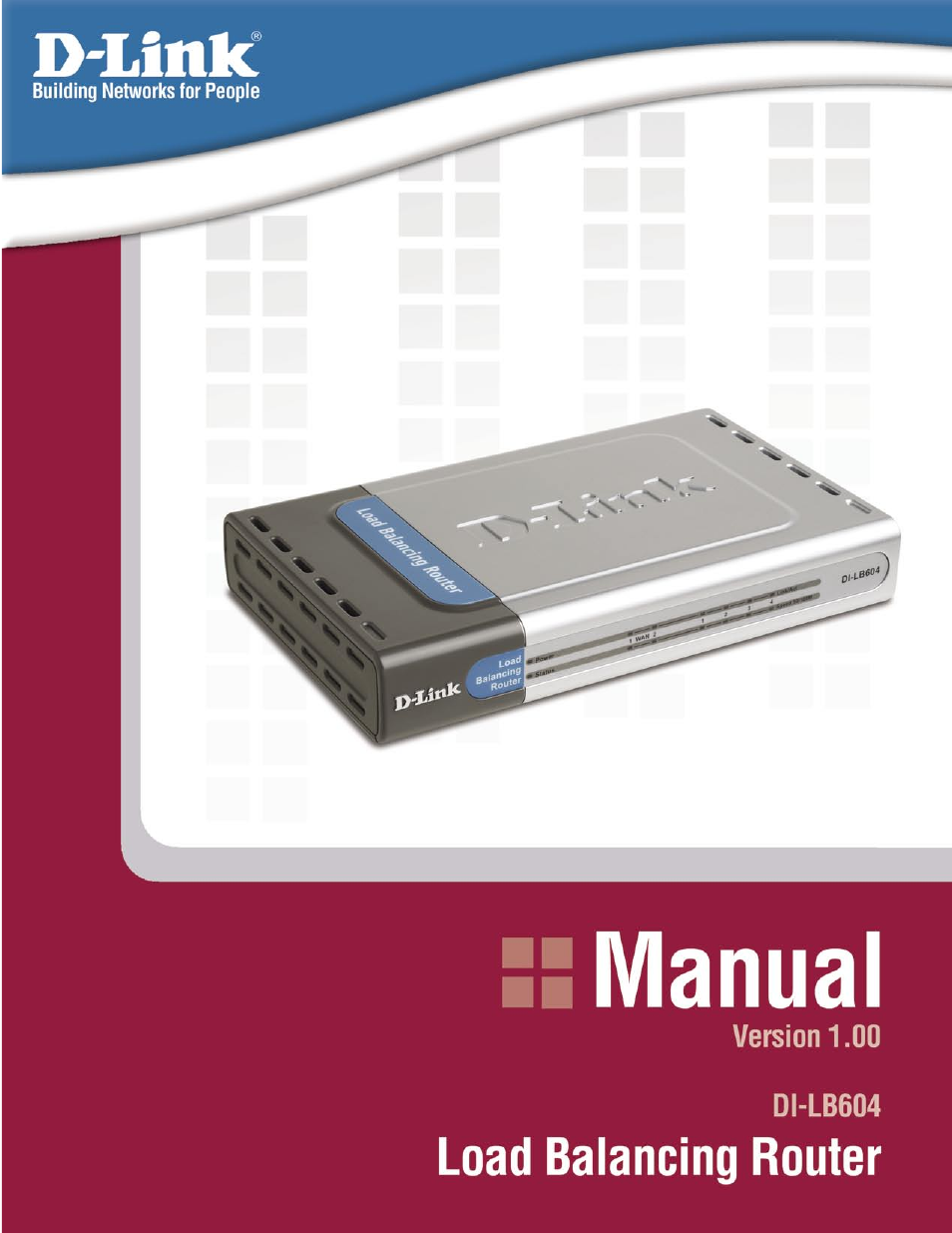 D-Link DI-LB604 User Manual | 92 pages