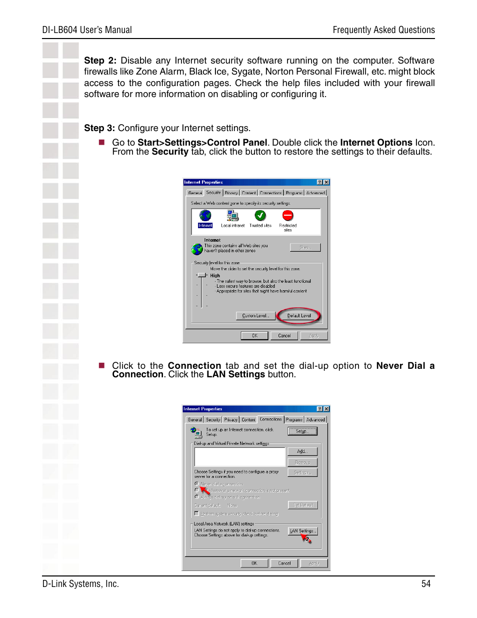 D-Link DI-LB604 User Manual | Page 54 / 92