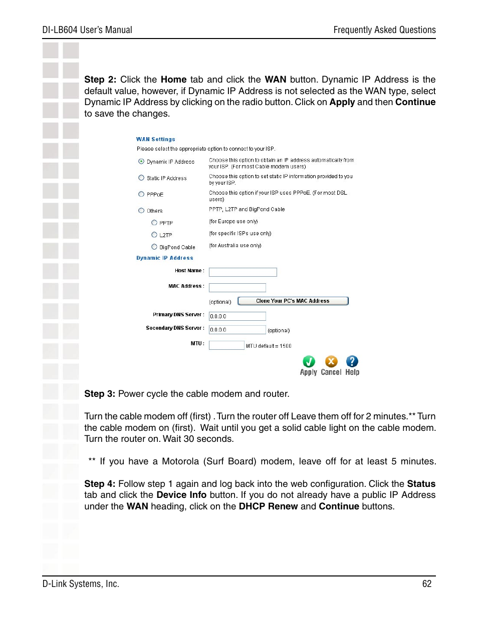 D-Link DI-LB604 User Manual | Page 62 / 92