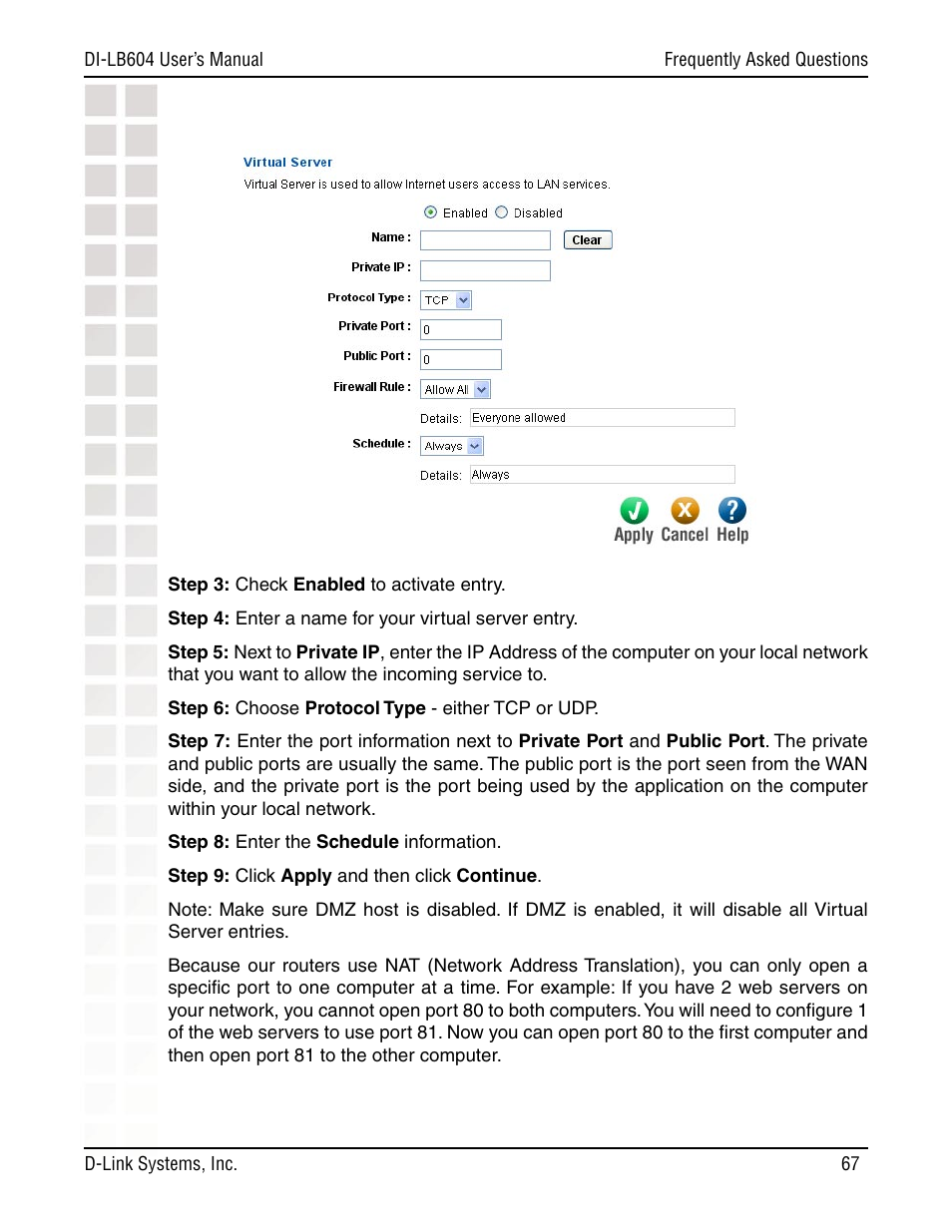 D-Link DI-LB604 User Manual | Page 67 / 92