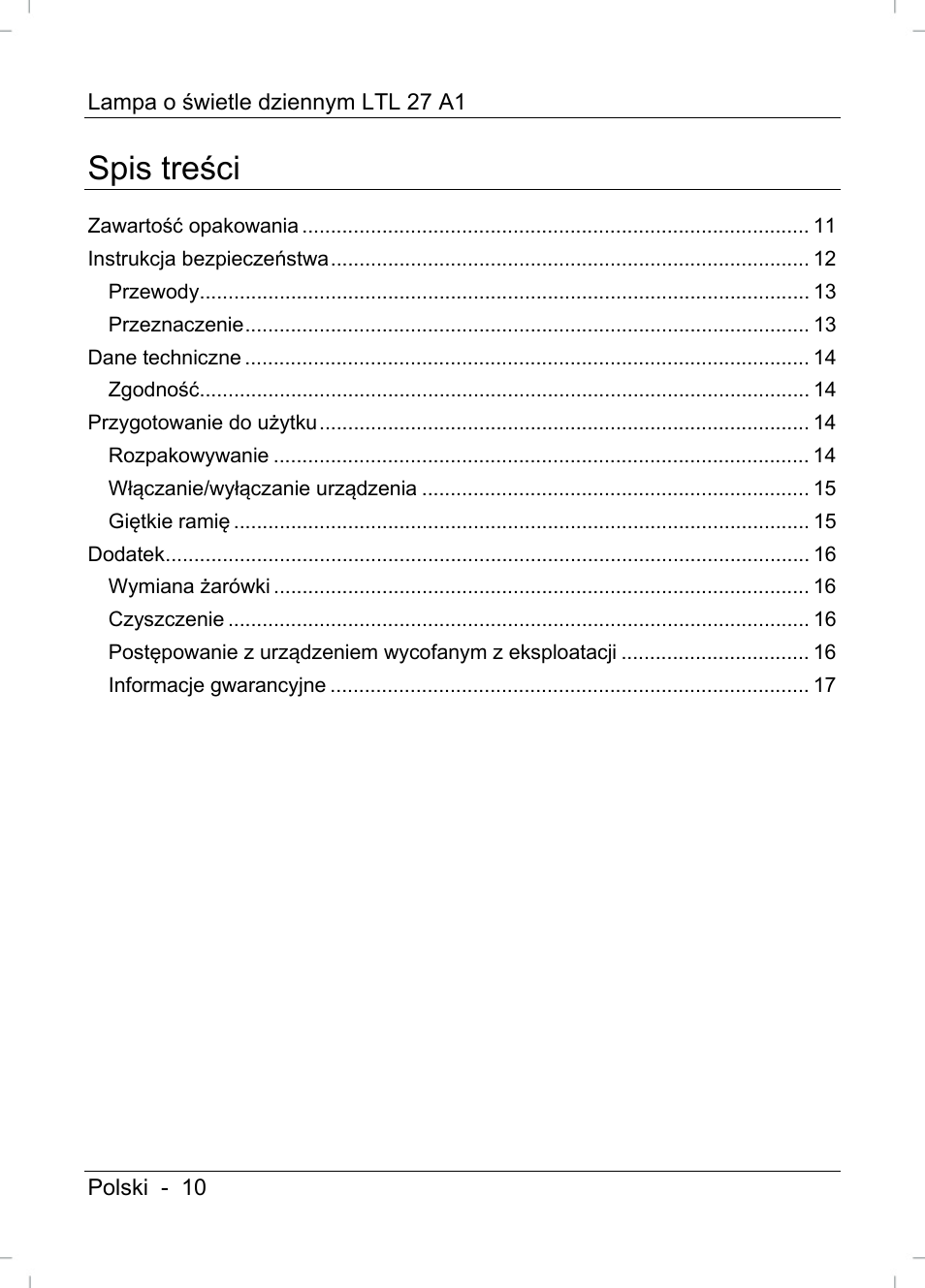 Livarno LTL 27 A1 User Manual | Page 12 / 53
