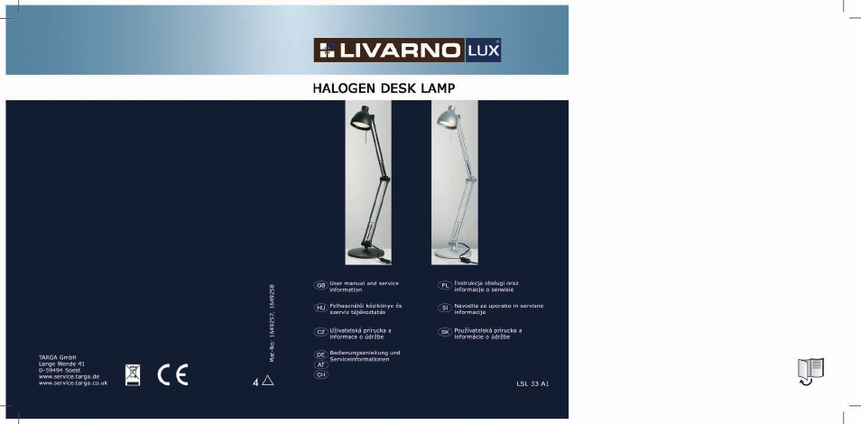 Livarno LSL 33 A1 User Manual | 83 pages