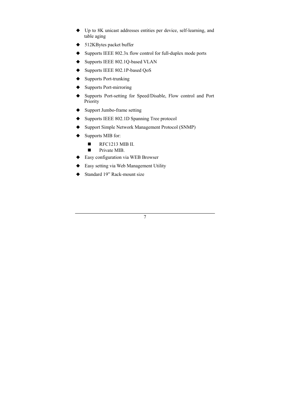 D-Link 16-Port 10/100/1000Mbps Gigabit Ethernet Switch + 2-Port Mini GBIC Web-Smart Switch DGS-1216T User Manual | Page 13 / 61